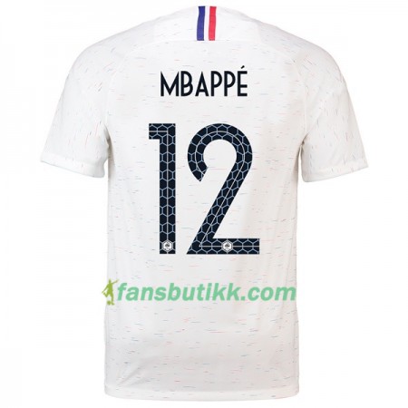 Fotball-VM 2018 Frankrike drakt Mbappe 12 Bortetrøye